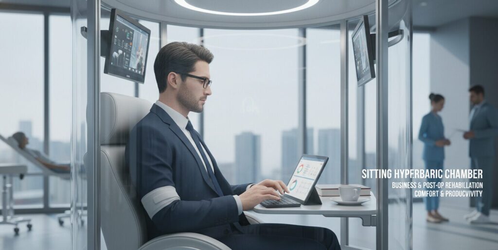 Sitting Hyperbaric Chamber Applicable Crowd To Business and postoperative rehabilitation
 