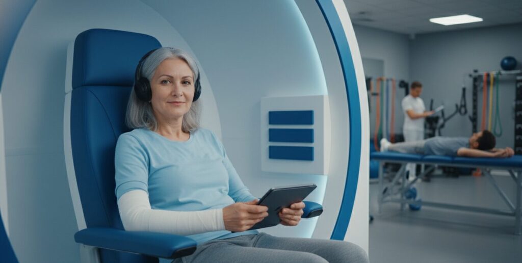 Sitzende Hyperbarkammer Anwendbare Menschenmenge