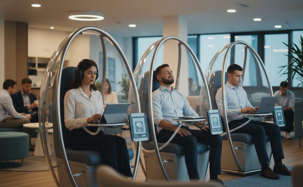 Sitzende Hyperbarkammer Anwendbare Menschenmenge