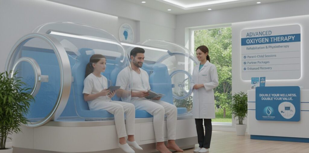 2-Personen-Hyperbarkammer Anwendbare Menschenmenge