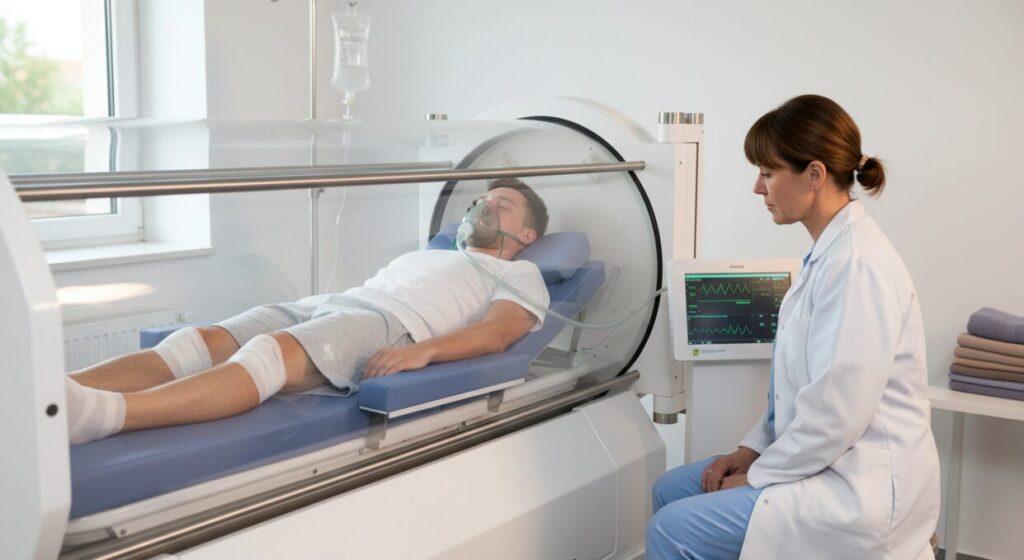 Mobile Überdruckkammer Anwendbare Menge