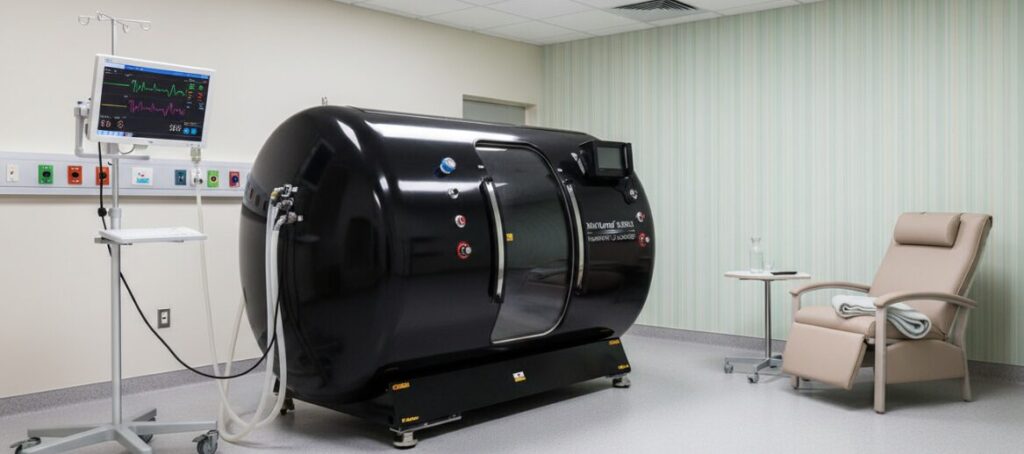 고압 산소 챔버 사진 출처: macypanofficial