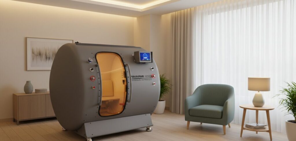 Fotos der hyperbaren Sauerstoffkammer HE5000