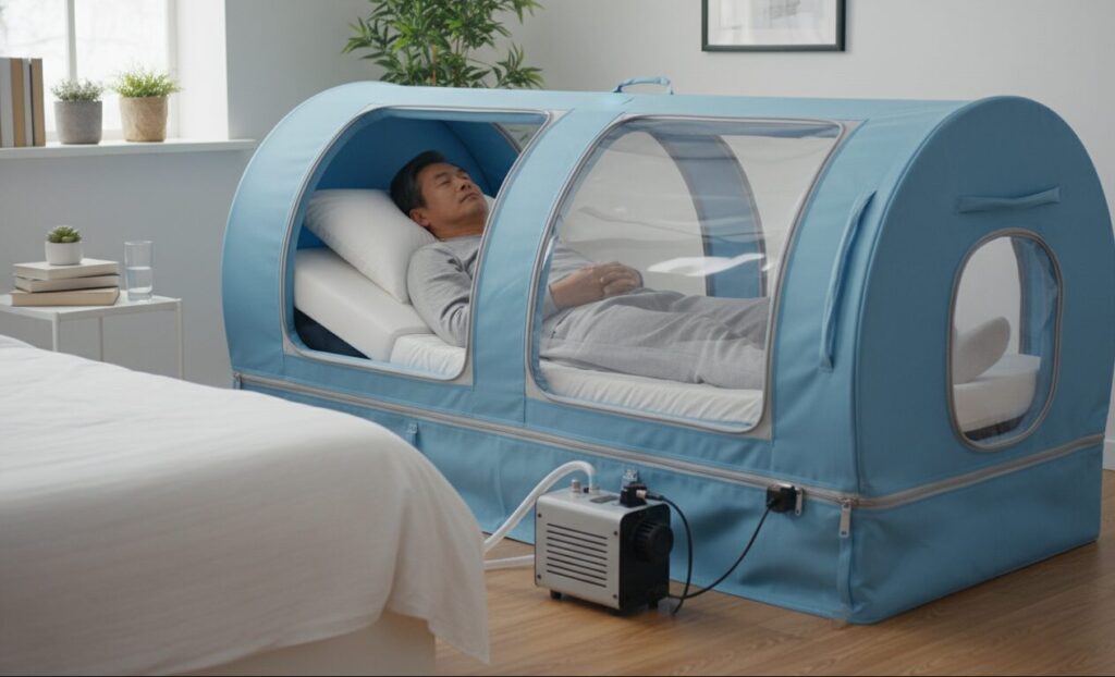 Cámara hiperbárica portátil para uso doméstico Público aplicable