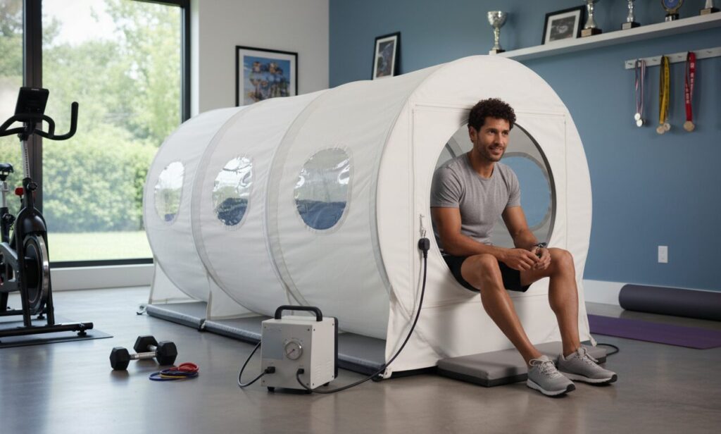 Cámara hiperbárica portátil para uso doméstico Público aplicable