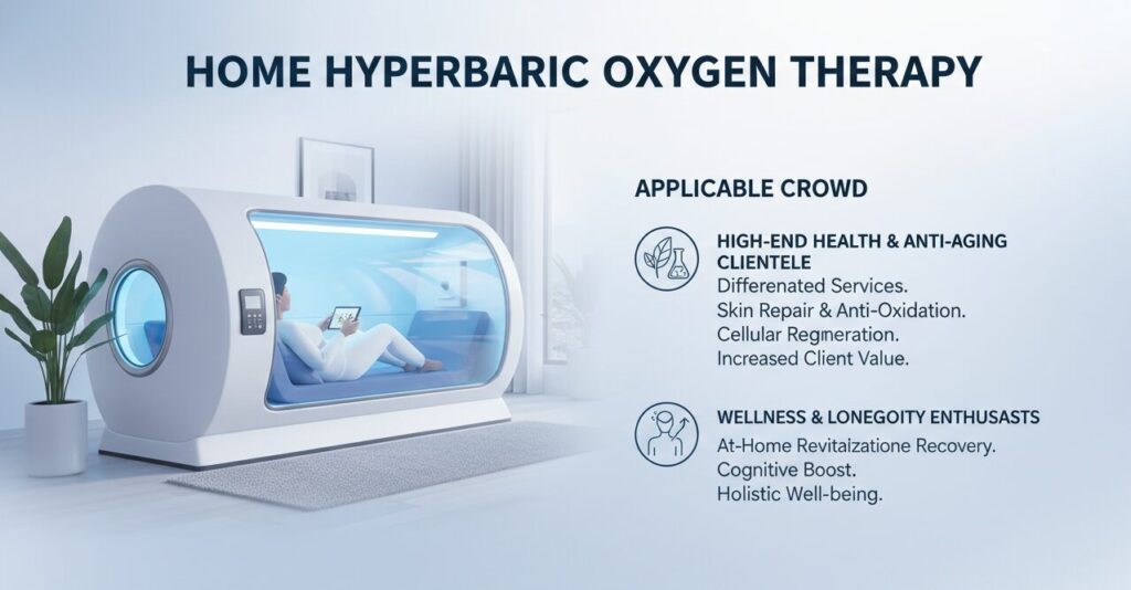 hyperbaric oxygen chamber for home use Applicable crowd 