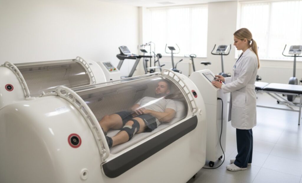 Camara hiperbarica deporte adecuado para personas