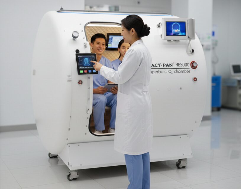 Professionals in the operation of the machine