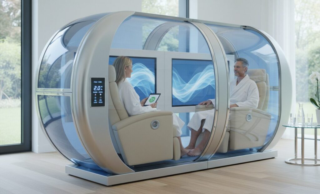 Cámara hiperbárica 2.0ata 1-2 personas aplicables