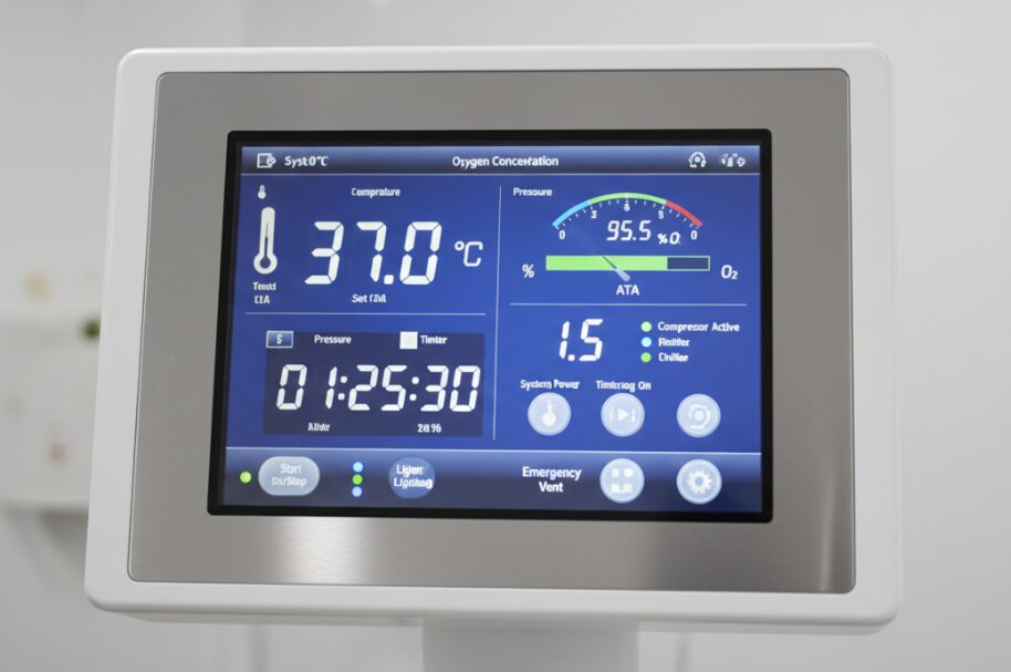 لقطة مقربة للوحة التحكم