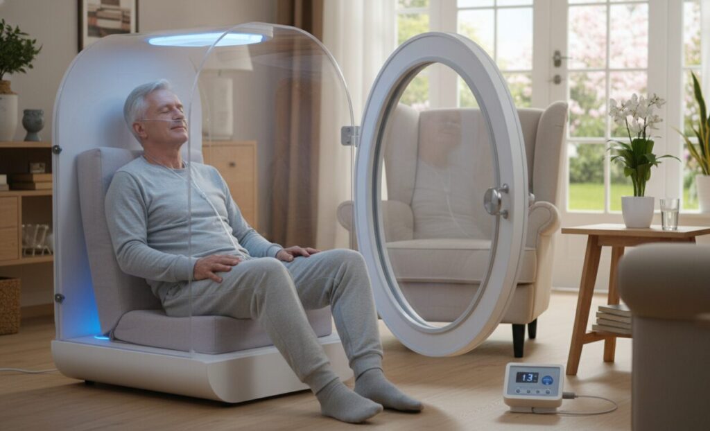 غرفة الأكسجين للاستخدام المنزلي حشد قابل للتطبيق