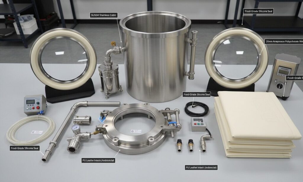 HE5000 Überdruck Überdruck kammer 2-3 مواد شخصية Beschreibung