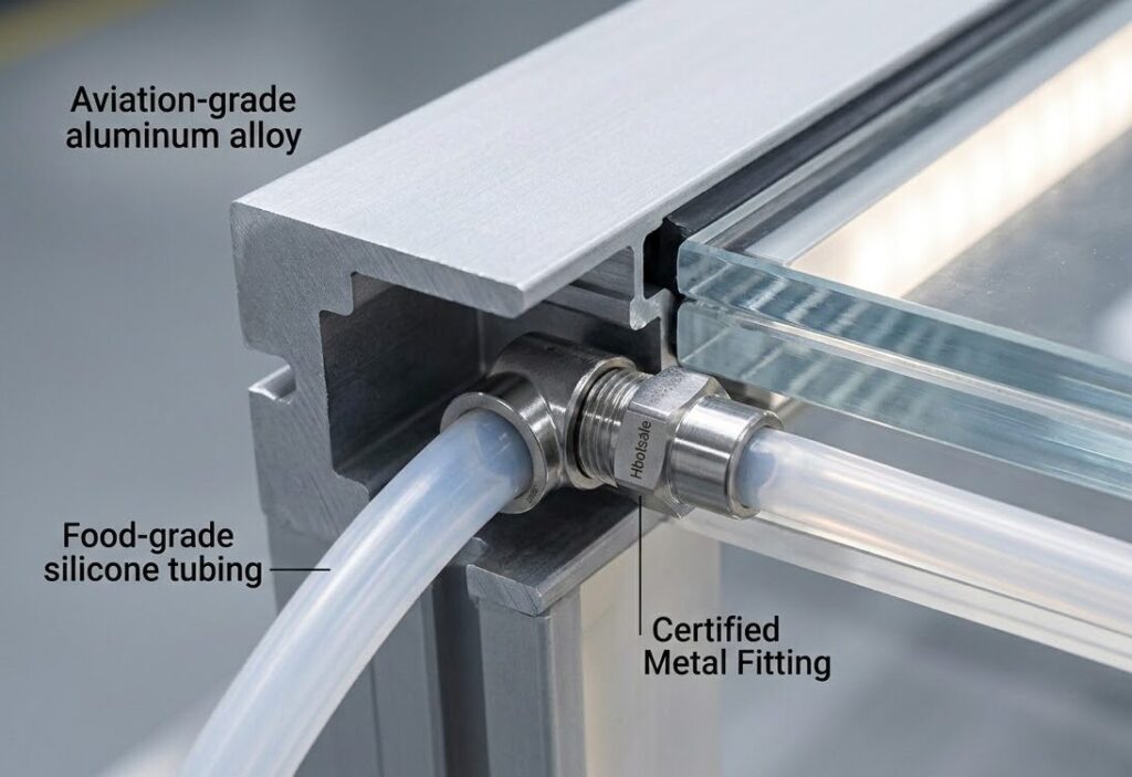 alquiler cámara de oxígeno hiperbárico materia prima/placa de material
