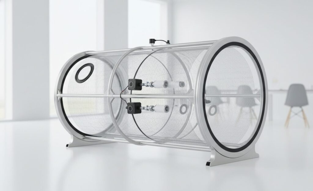 Oxygen chamber for home use Raw Materials/Materials