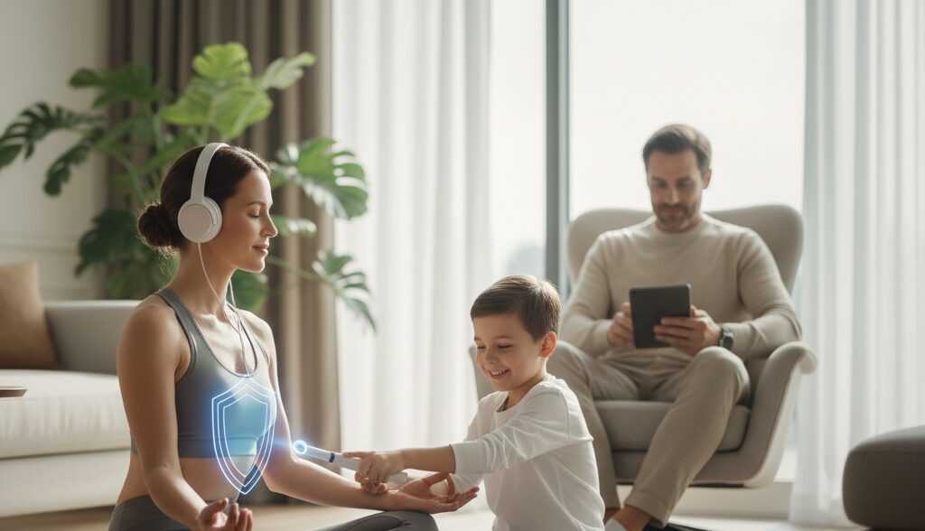 프로 운동선수 및 고강도 스포츠 피트니스 관중