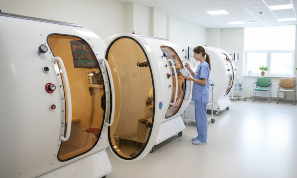 fabricants chambres hyperbares Application of the crowd