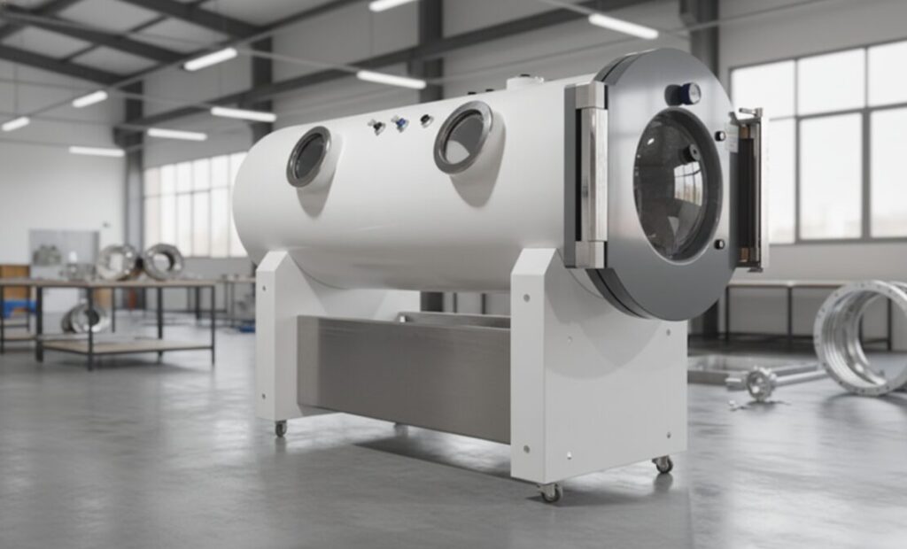 camilla mc750 hiperbárica Materials