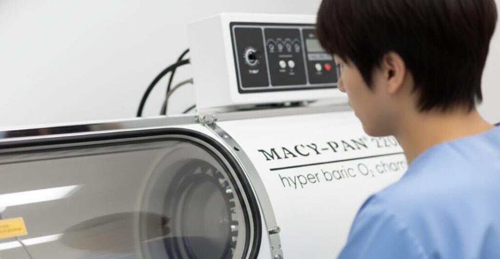 Hyperbaric oxygen chamber