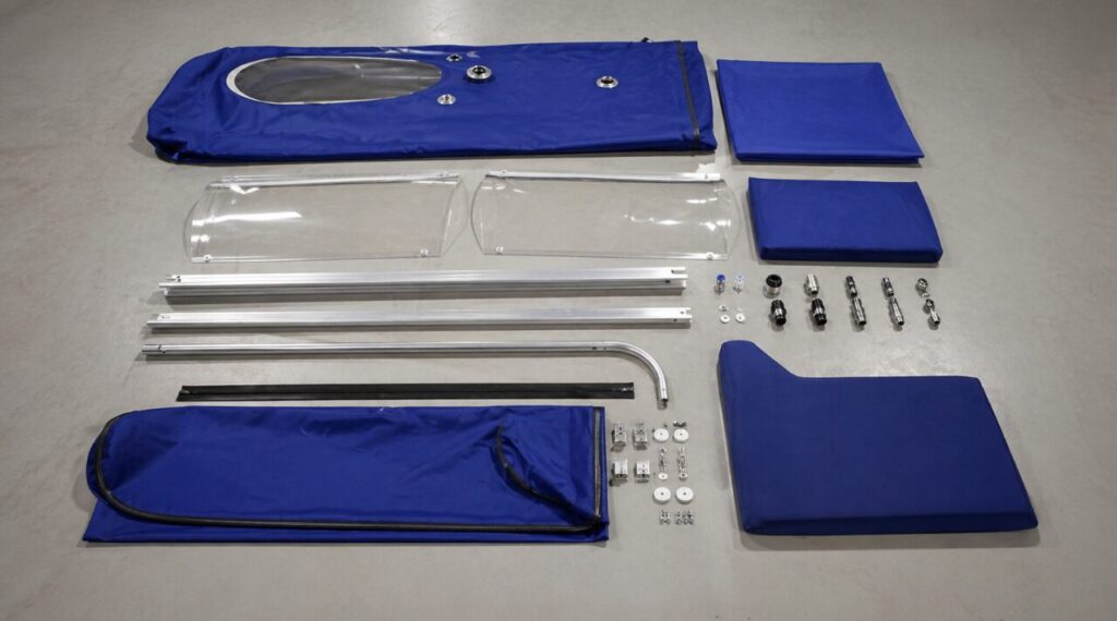 hyperbaric chamber rentals raw materials/materials