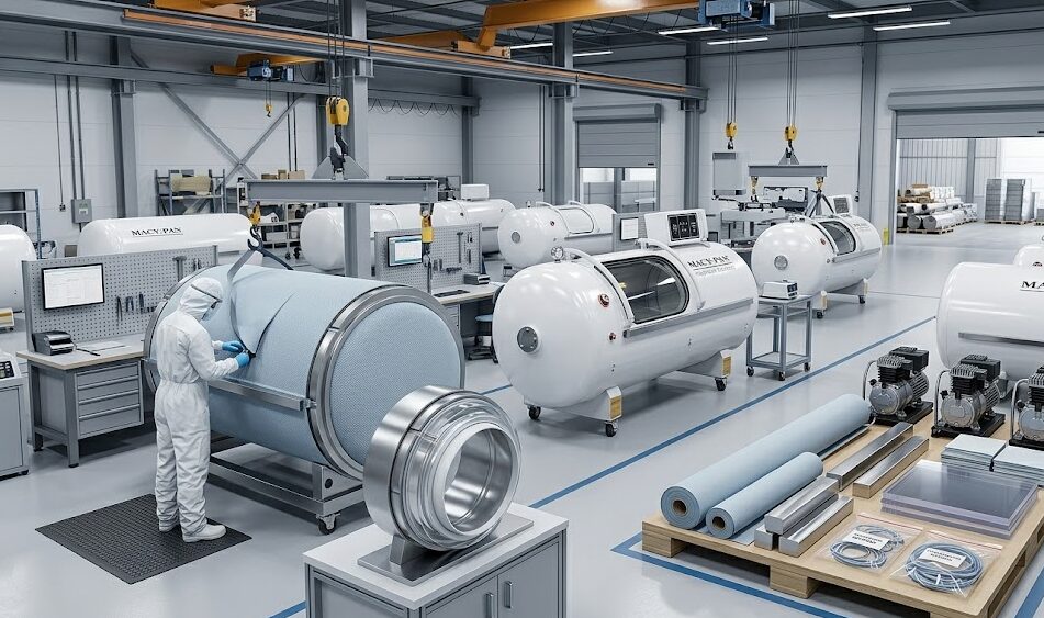 macypanofficial hyperbaric chamber factory raw materials/materials