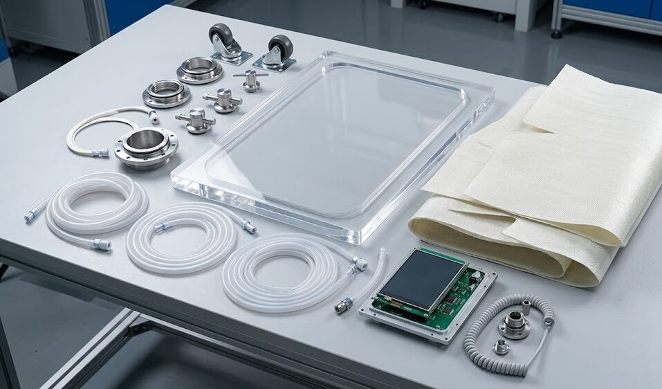 Description of raw materials for camara hiperbarica comprar
