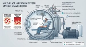 Hyperbaric Chamber Diagram: See Exactly How It ...