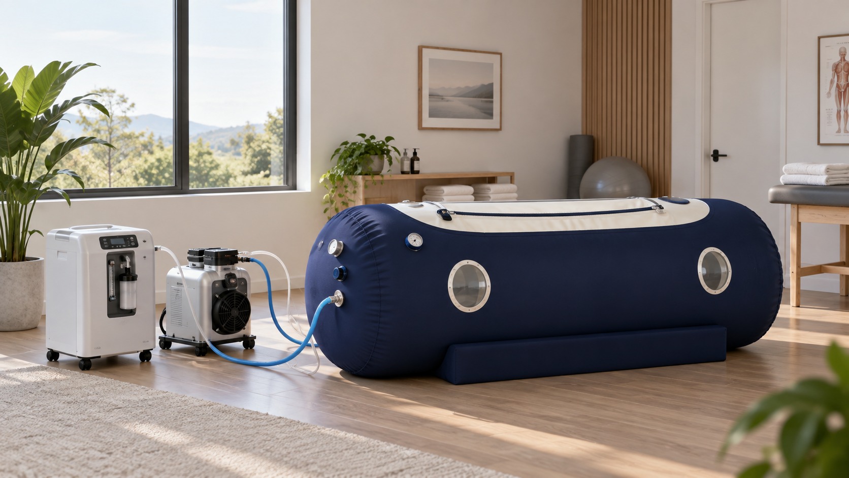 Soft sided hyperbaric chamber product photo